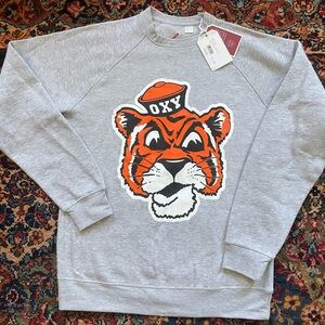 NWT Men’s Occidental /Oxy Crewneck Tiger Sweatshirt M